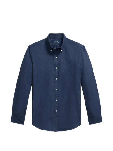 Polo Ralph Lauren Custom-Fit heathered Oxford shirt