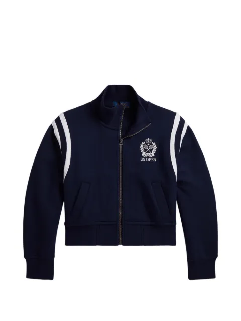 POLO RALPH LAUREN KIDS logo-embroidered zip-up jacket