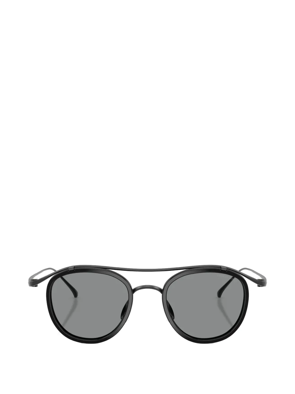 Giorgio Armani round-frame sunglasses - Nero