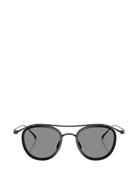 Giorgio Armani round-frame sunglasses