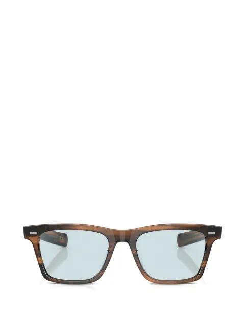 Oliver Peoples Maestro Sonnenbrille mit eckigem Gestell