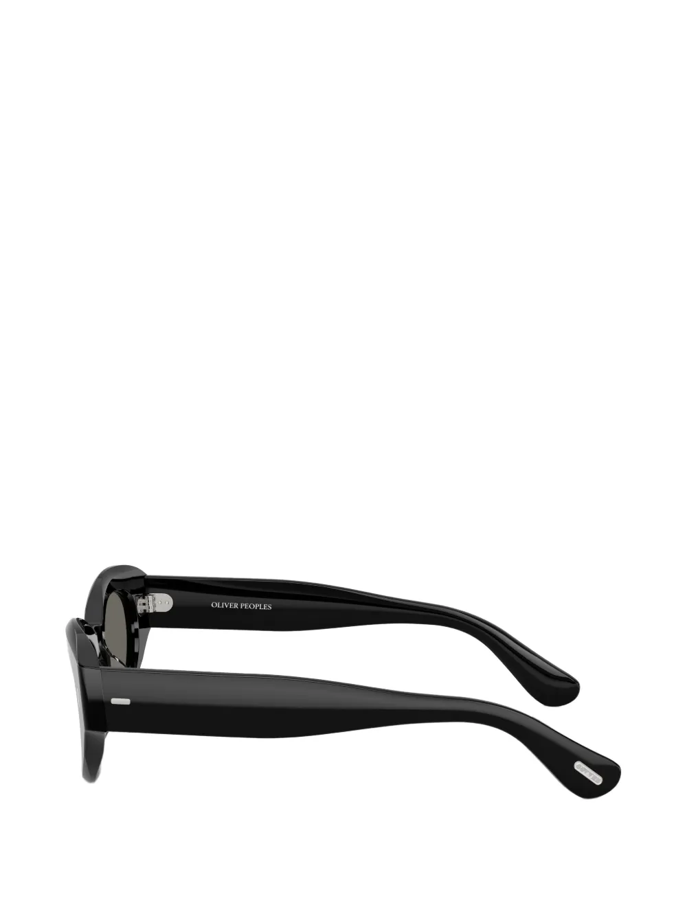 Oliver Peoples Lerrue acetaat zonnebril met cat-eye montuur Zwart