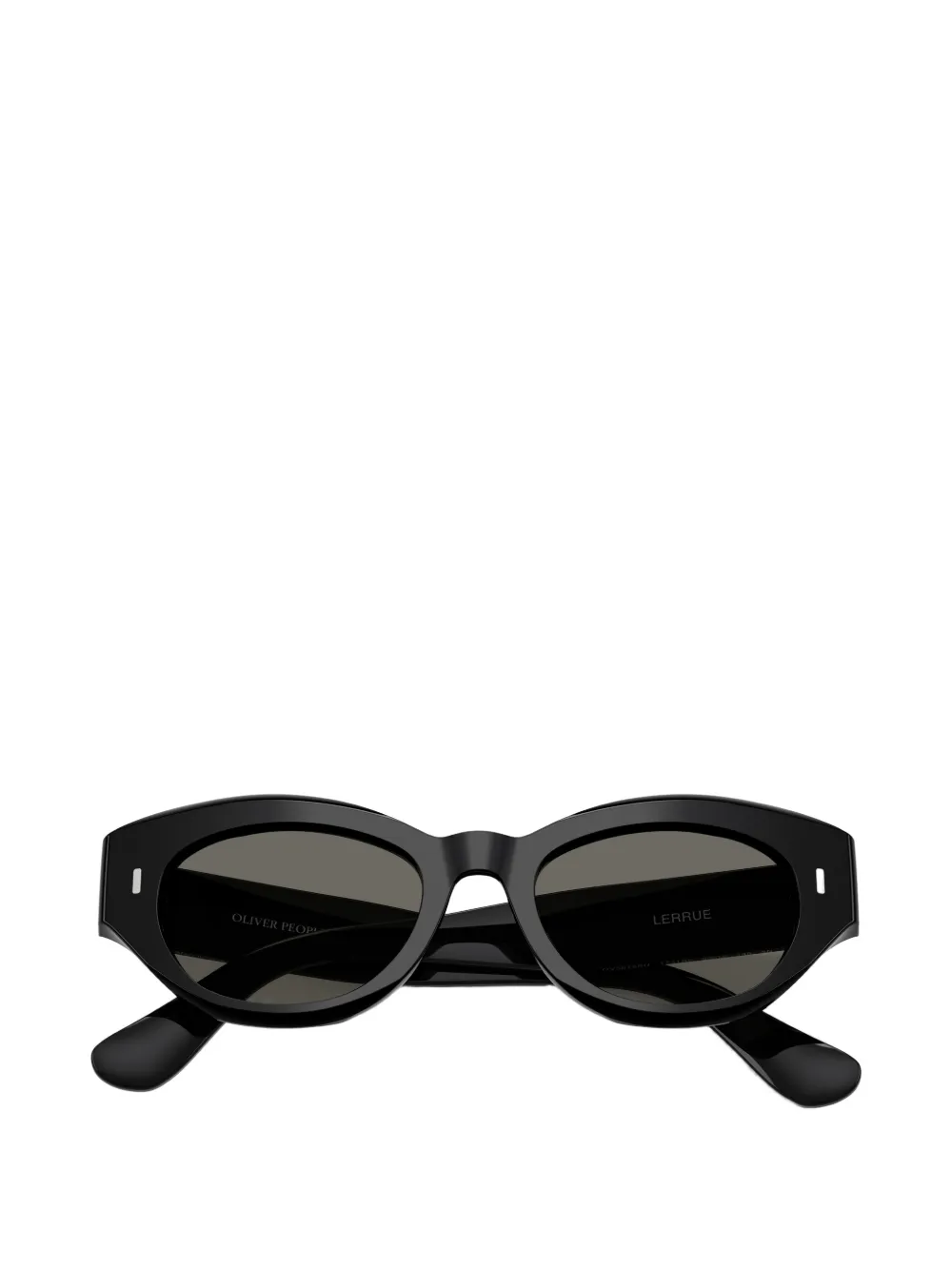Oliver Peoples Lerrue acetaat zonnebril met cat-eye montuur Zwart