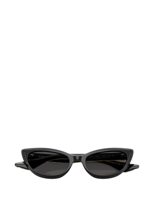 Oliver Peoples 1963C キャットアイ サングラス | ブラック | FARFETCH JP