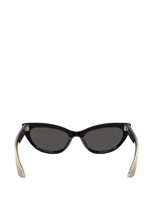 Oliver Peoples 1963C キャットアイ サングラス | ブラック | FARFETCH JP