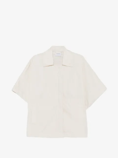 ASPESI short-sleeve concealed-fastening jacket