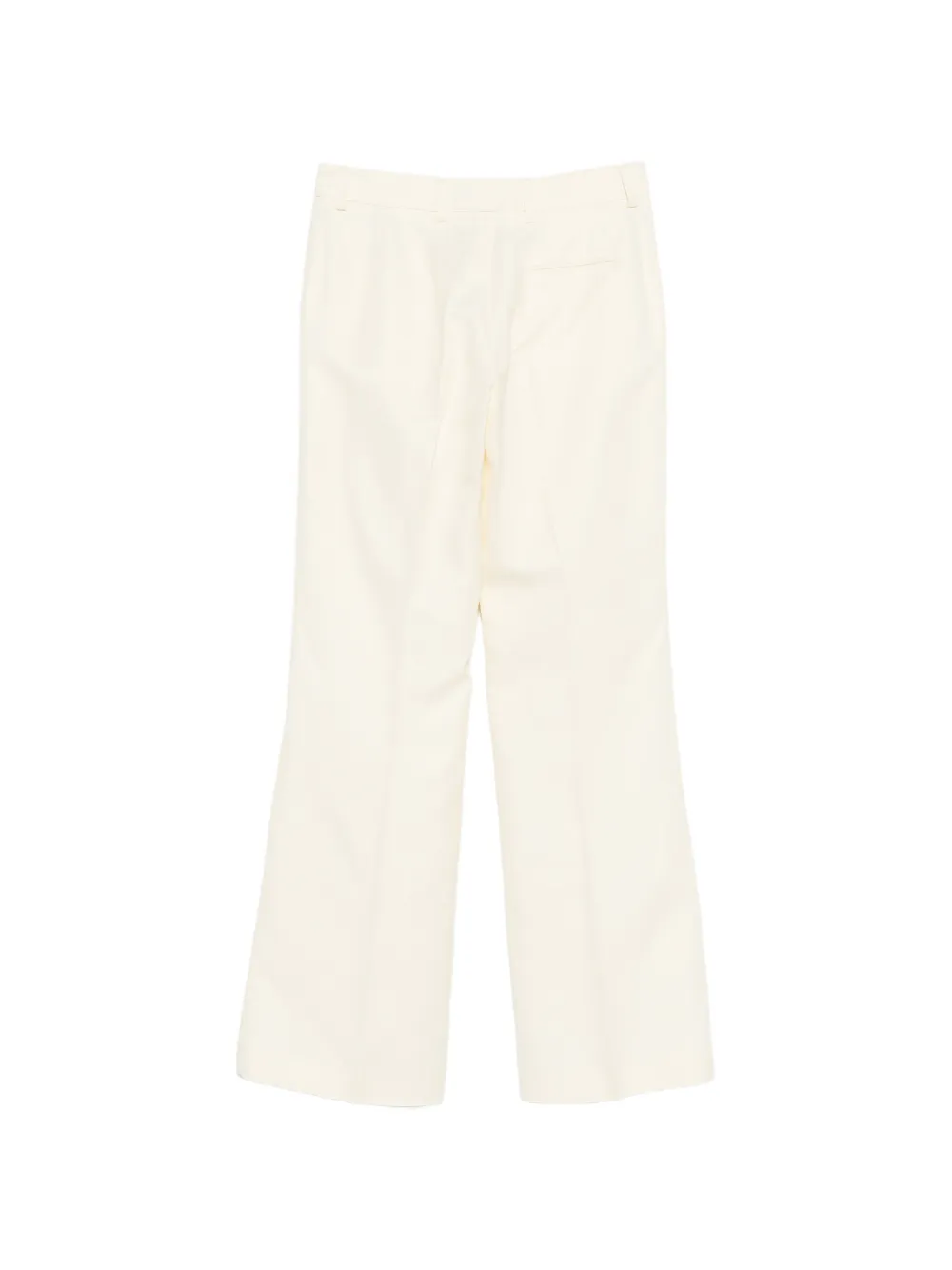 Alberto Biani Broek met wijde pijpen Beige