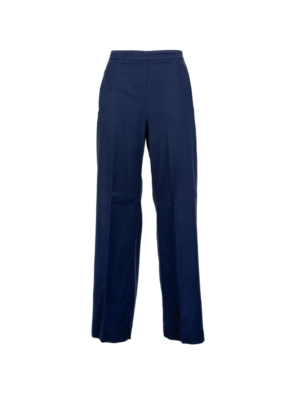Via Masini 80 straight-leg trousers - Blu