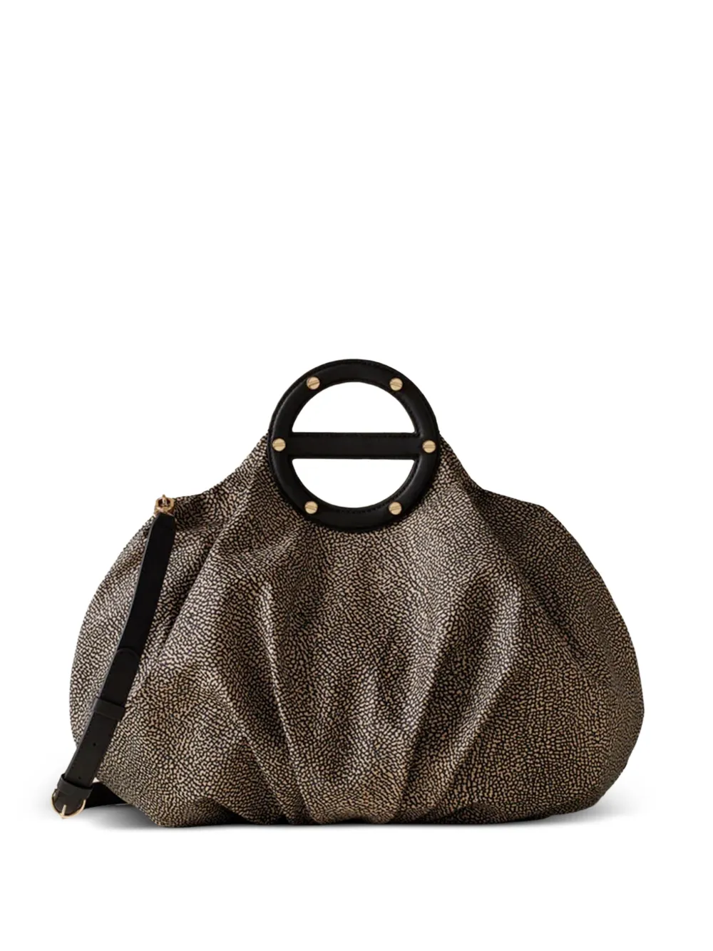 Borbonese medium Vis-A-Vis tote bag - Nero