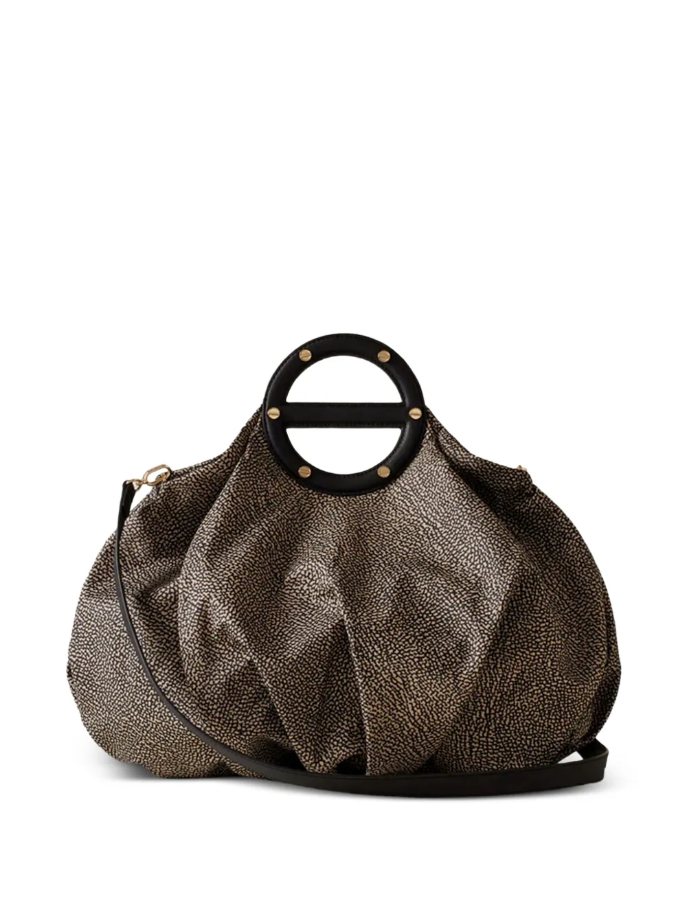 Borbonese medium Vis-A-Vis tote bag - Nero