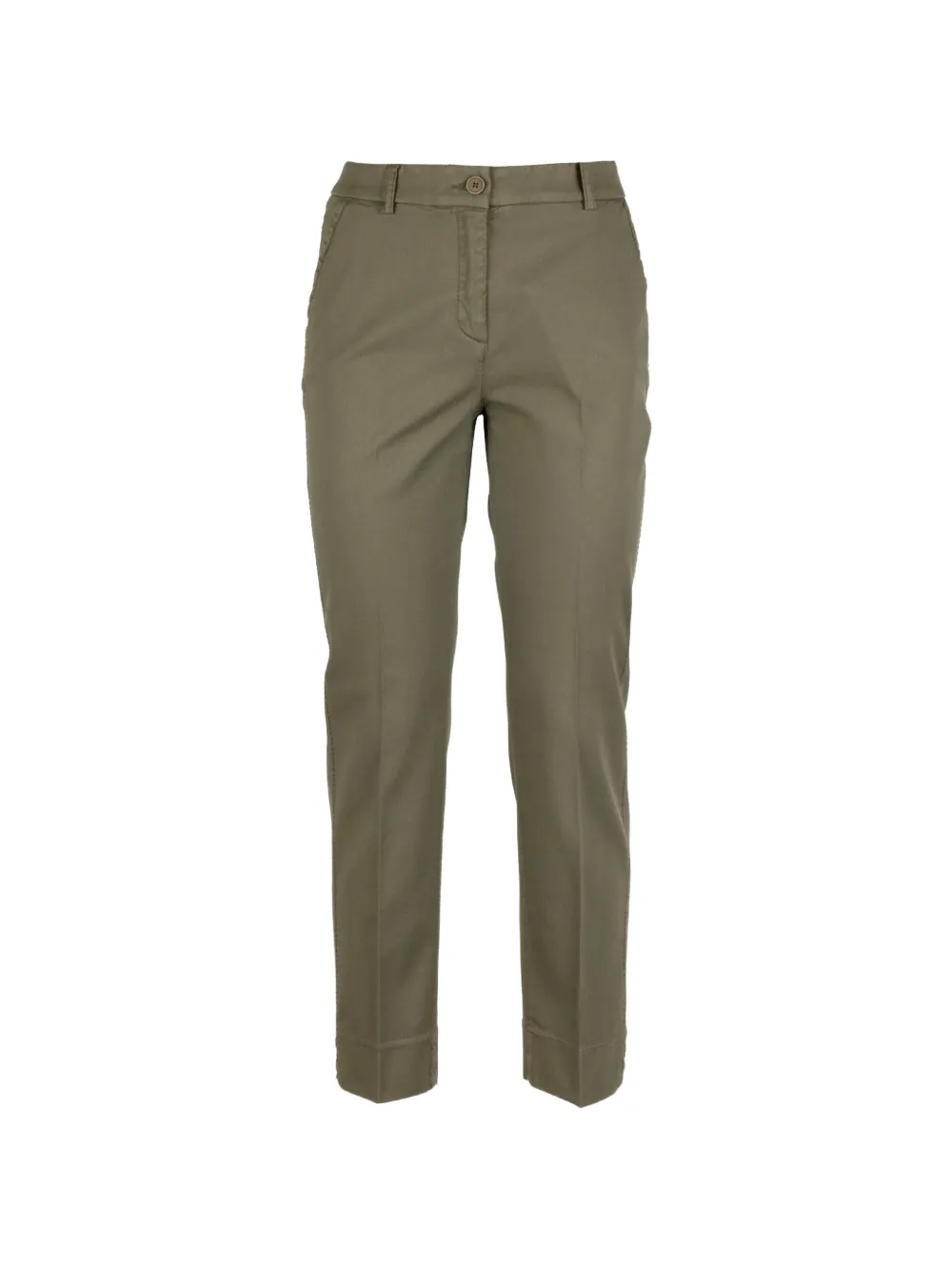 Via Masini 80 slim-cut trousers - Grün
