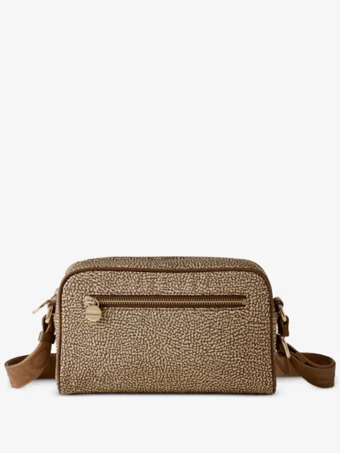Borbonese bolsa de hombro con motivo texturizado