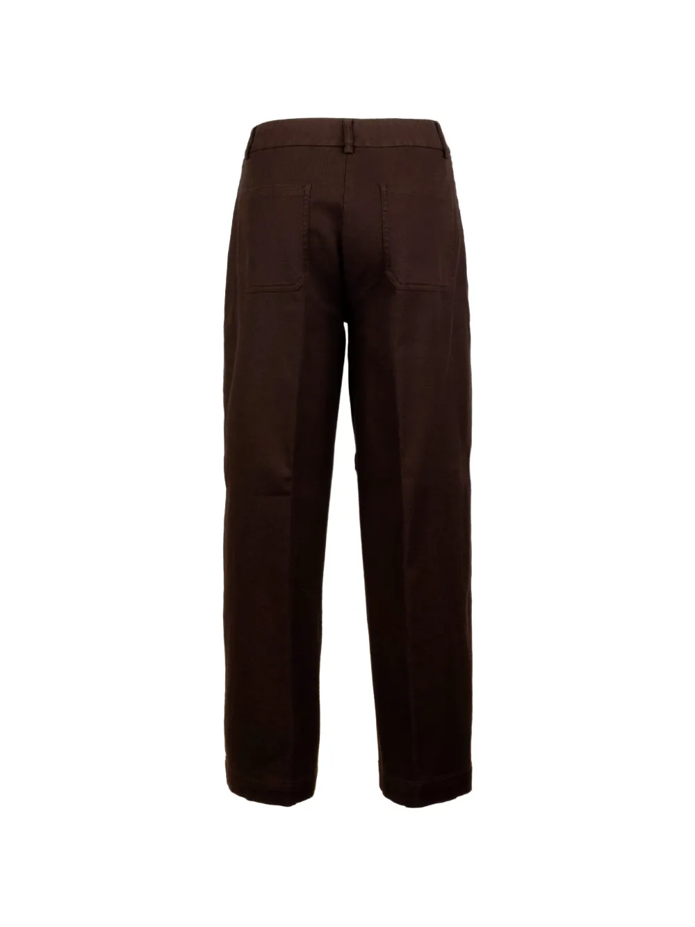 Via Masini 80 Straight broek Bruin
