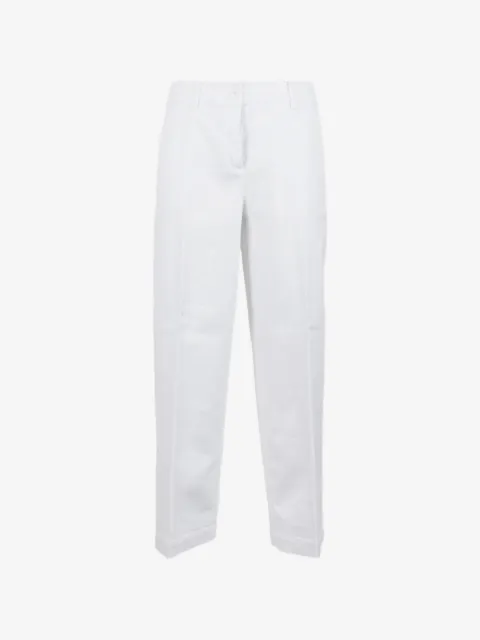Via Masini 80 straight-leg trousers