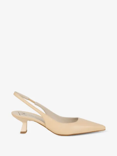 Roberto Festa leather slingback pumps