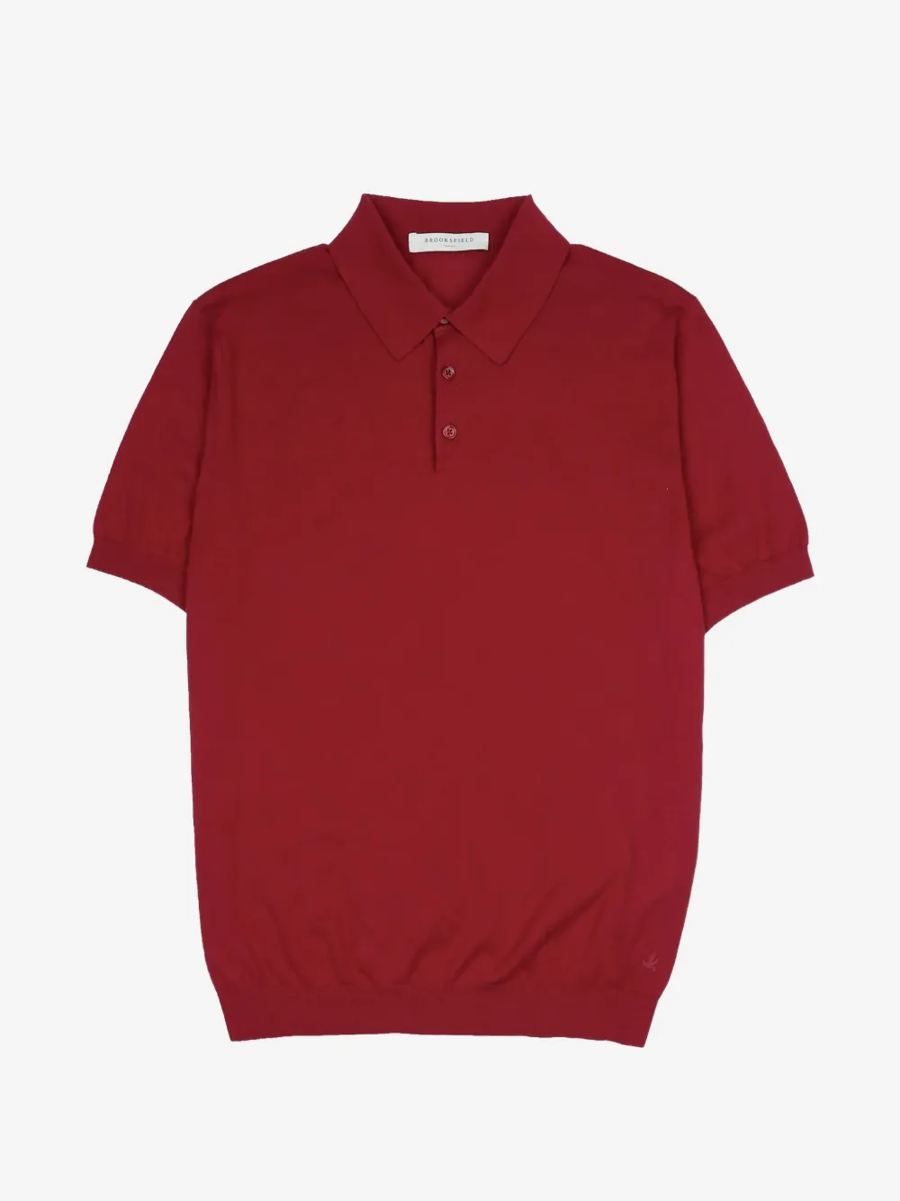 BROOKSFIELD buttoned polo shirt | Red | Image 1