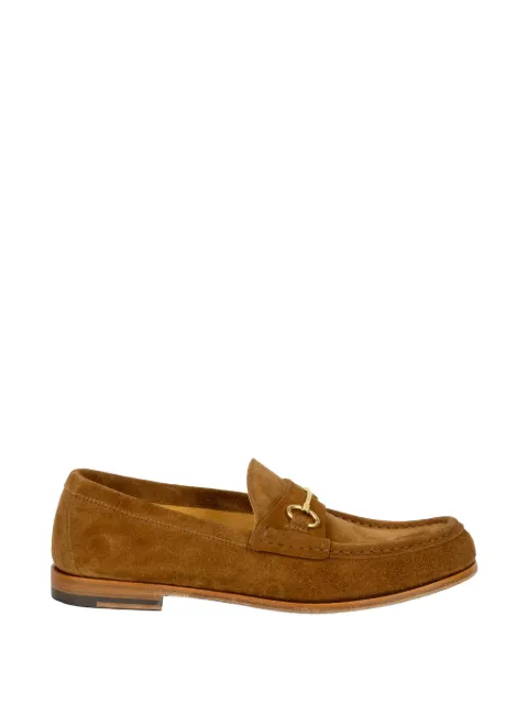 Henderson Baracco horsebit suede sandals