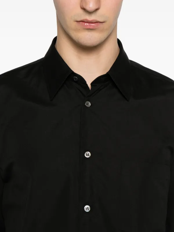 Black Comme Des Garçons chest-pocket Shirt | Black | FARFETCH