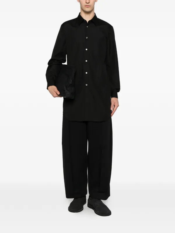 Black Comme Des Garçons chest-pocket Shirt | Black | FARFETCH