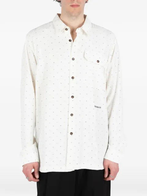 Société Anonyme Deadline flap-pocket cotton shirt