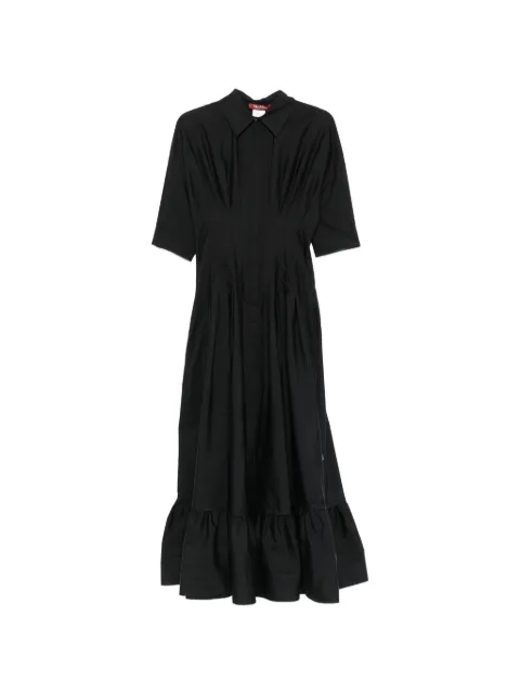 Max Mara cotton short-sleeve maxi dress
