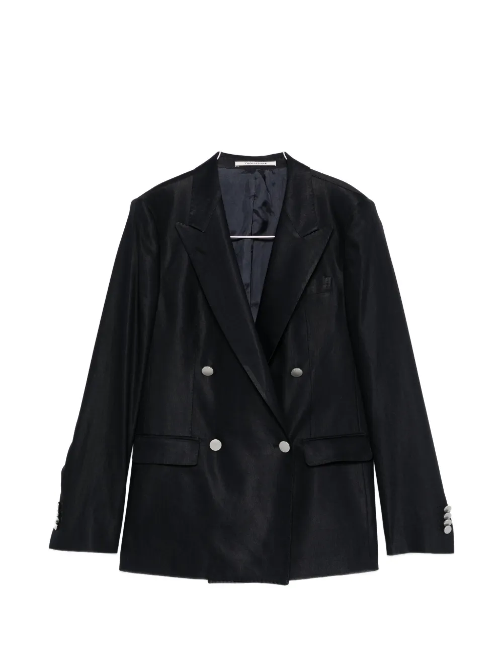 Tagliatore double-breasted blazer - Black