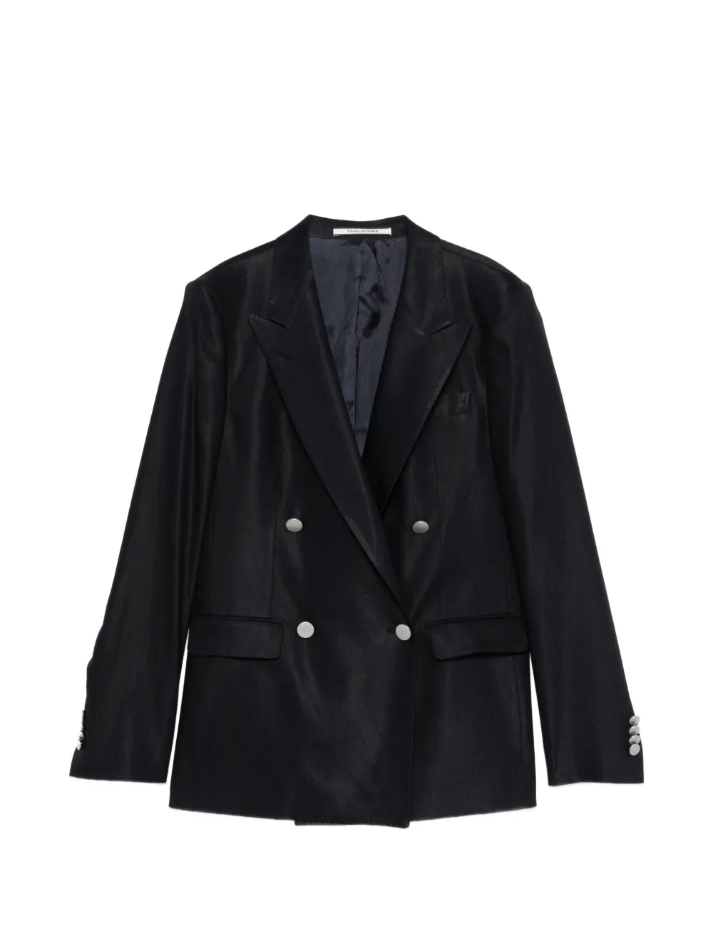 Tagliatore double-breasted blazer - Black