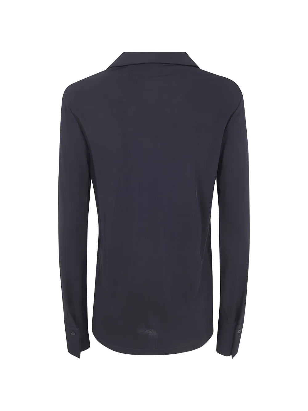 Filippa K T-shirt met V-hals en lange mouwen Zwart