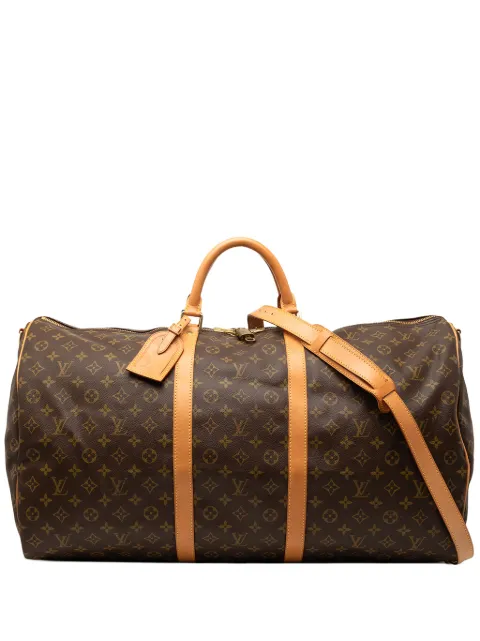 Louis Vuitton Pre-Owned sac de voyage Monogram Keepall Bandouliere 60 (1994)