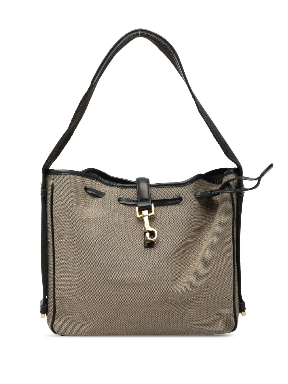 Gucci Pre-Owned 2000-2015 Canvas Jackie Drawstring shoulder bag - Nero