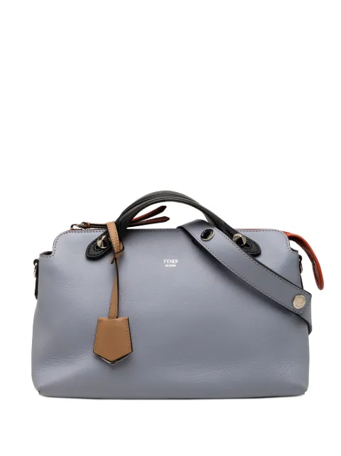 Fendi Pre-Owned 2010-2026 Medium Tricolor Leather By The Way satchel
