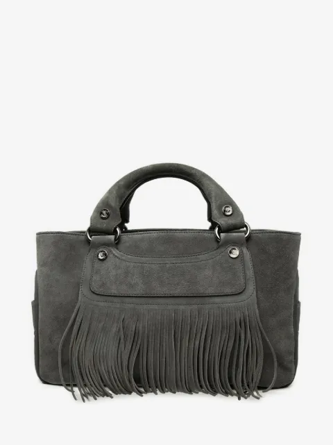 Celine Pre-Owned 20th Century Suede Boogie Fringe handbag