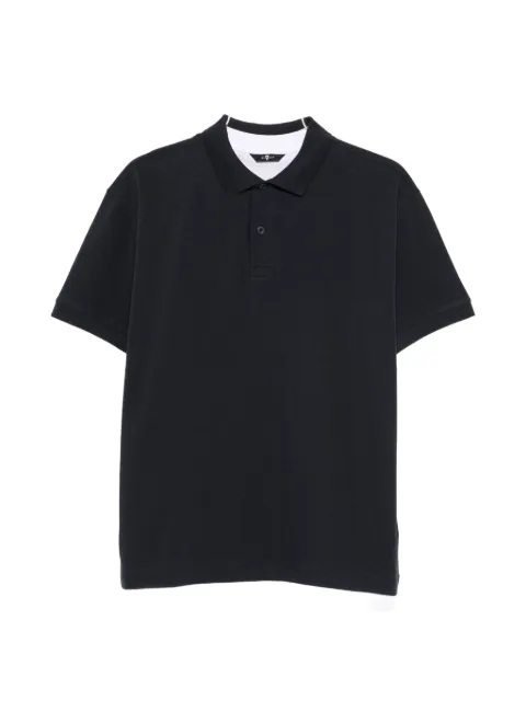 7 For All Mankind contrast-trim polo shirt