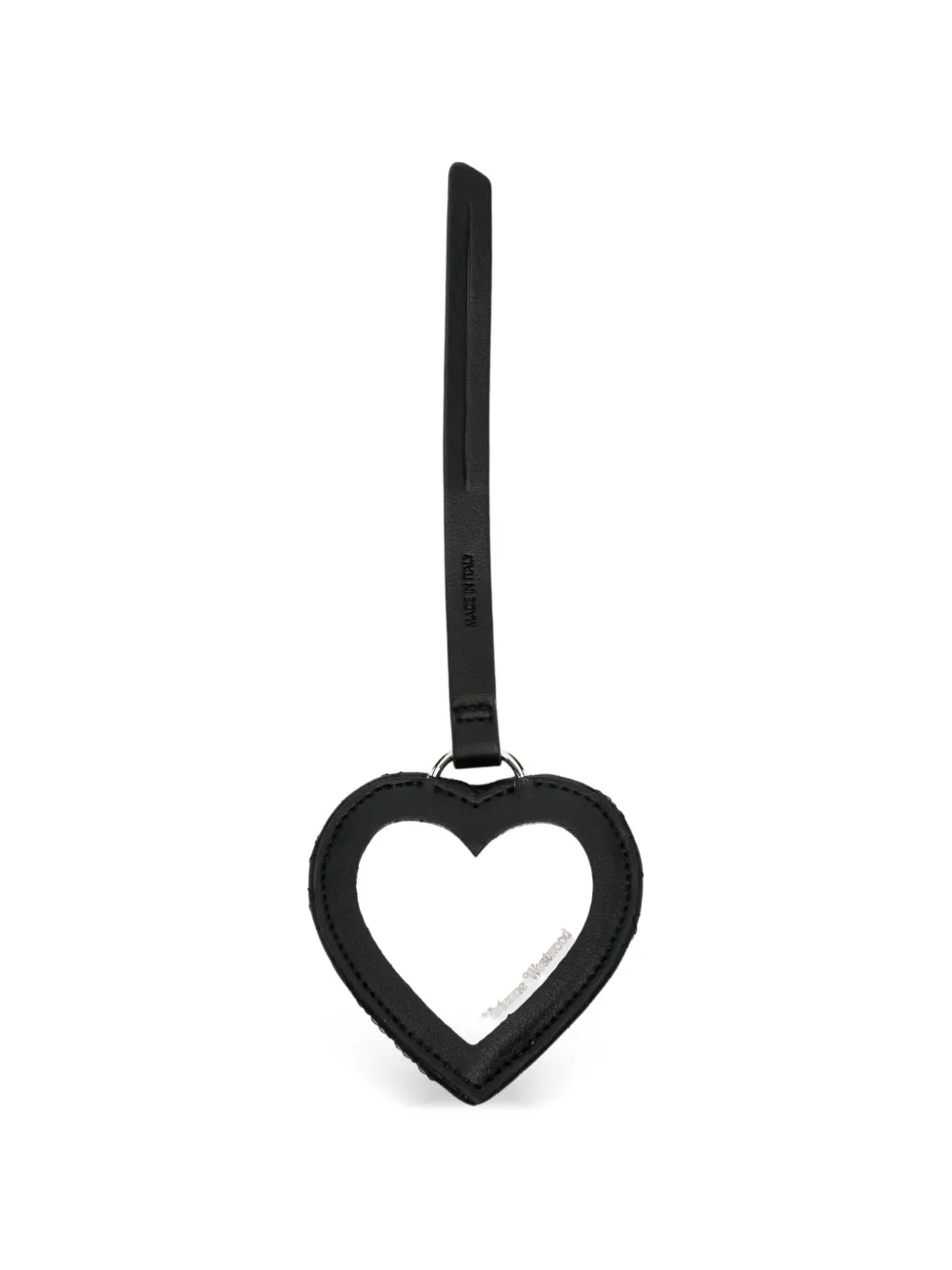 Vivienne Westwood Orb quilted bar charm - Black