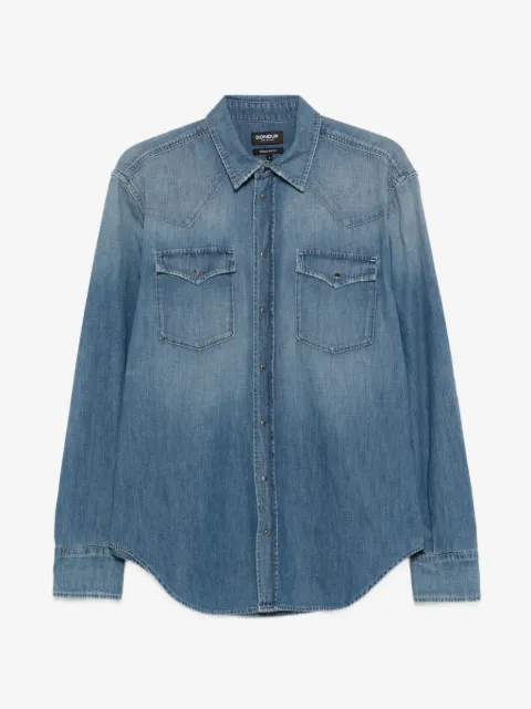 DONDUP long-sleeve pocket shirt