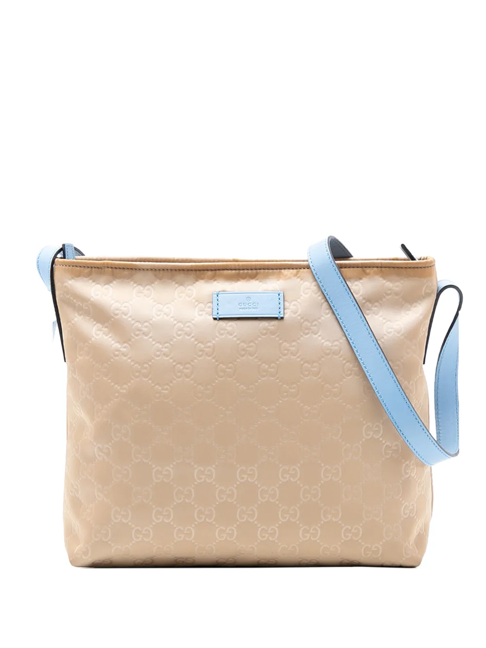 Gucci Pre-Owned 2016-2026 GG Nylon crossbody bag - Blu