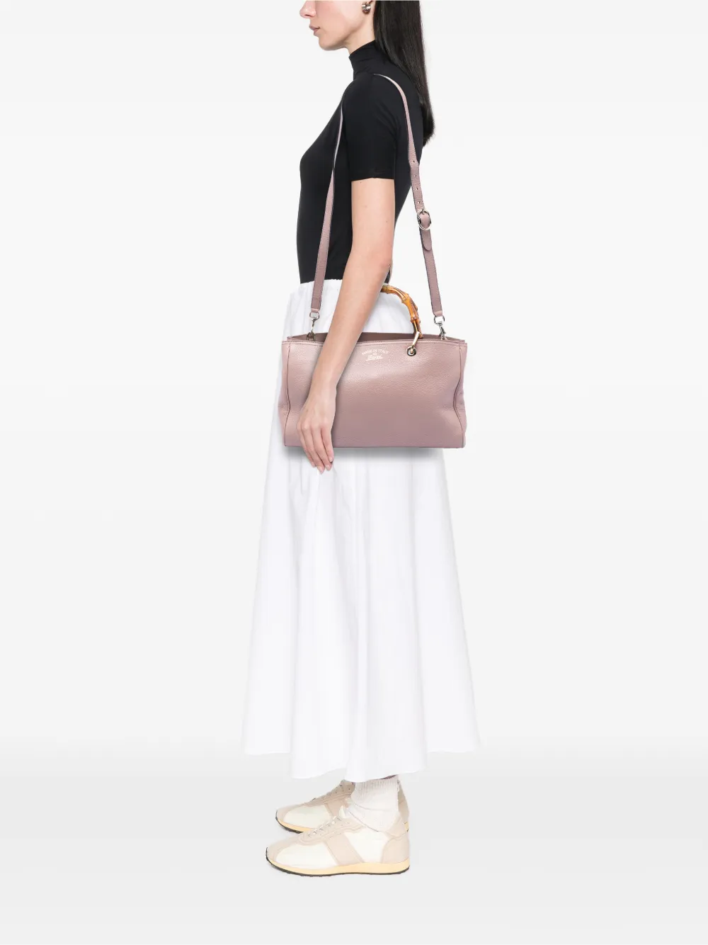 Gucci Pre-Owned 2016-2026 ミディアム カーフスキン バンブー