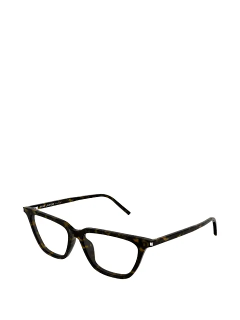 Saint Laurent Eyewear Sulpice Thin square-frame glasses