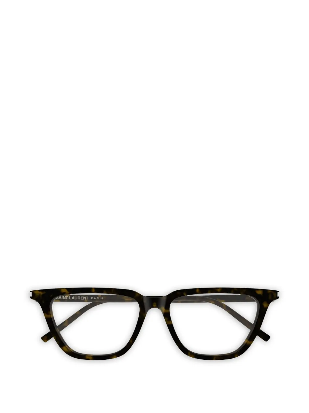 Saint Laurent Eyewear Sulpice zonnebril met vierkant montuur Bruin