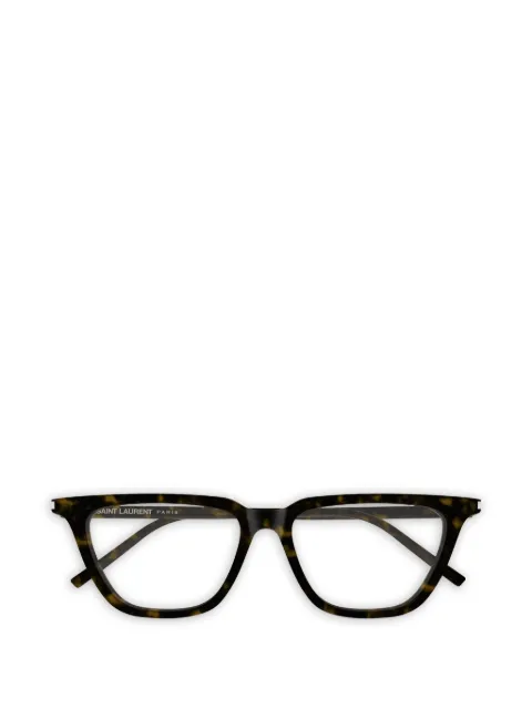 Saint Laurent Eyewear Sulpice Thin square-frame glasses