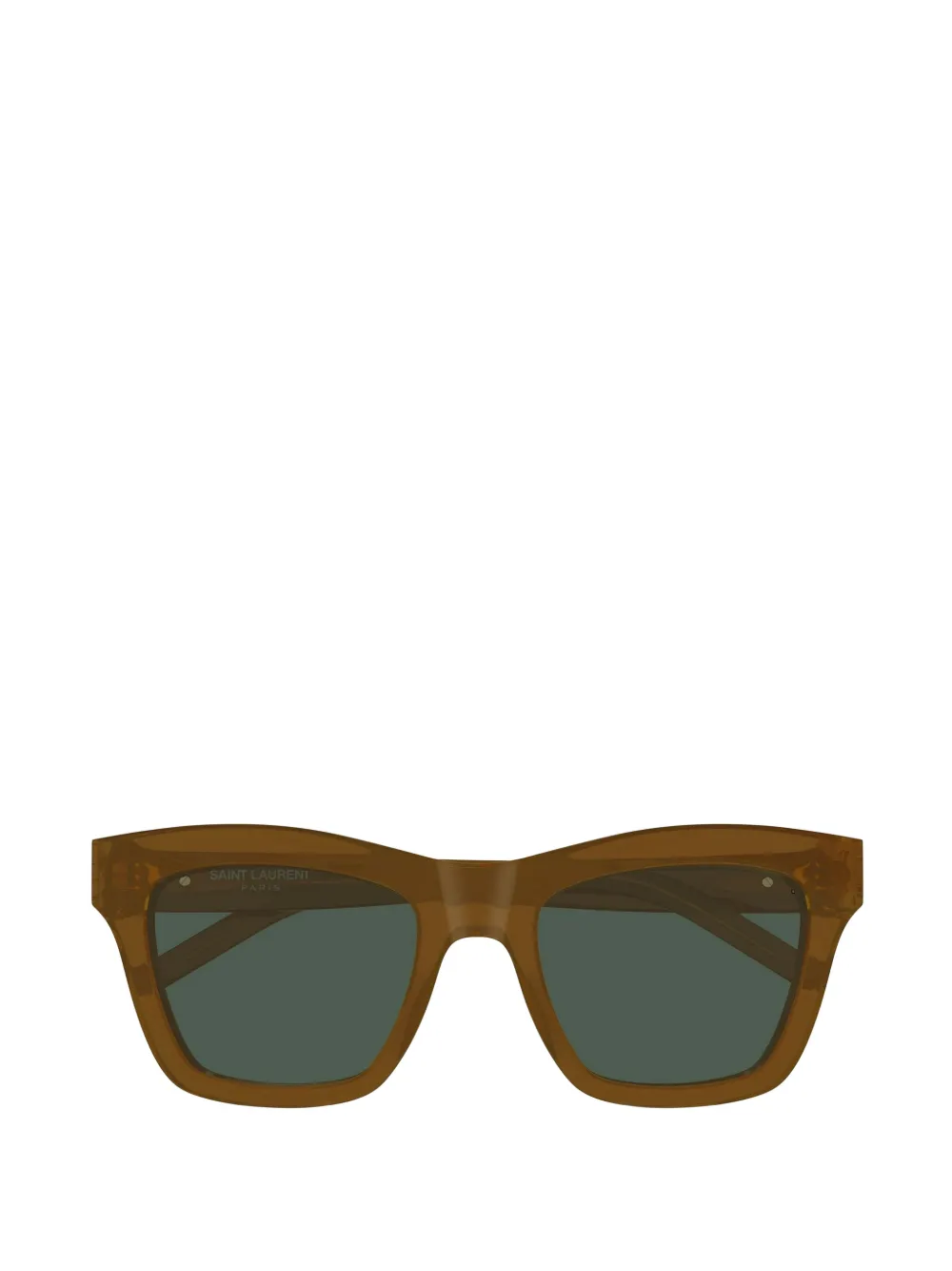 Saint Laurent Eyewear Cassandre-detail sunglasses - Marrone