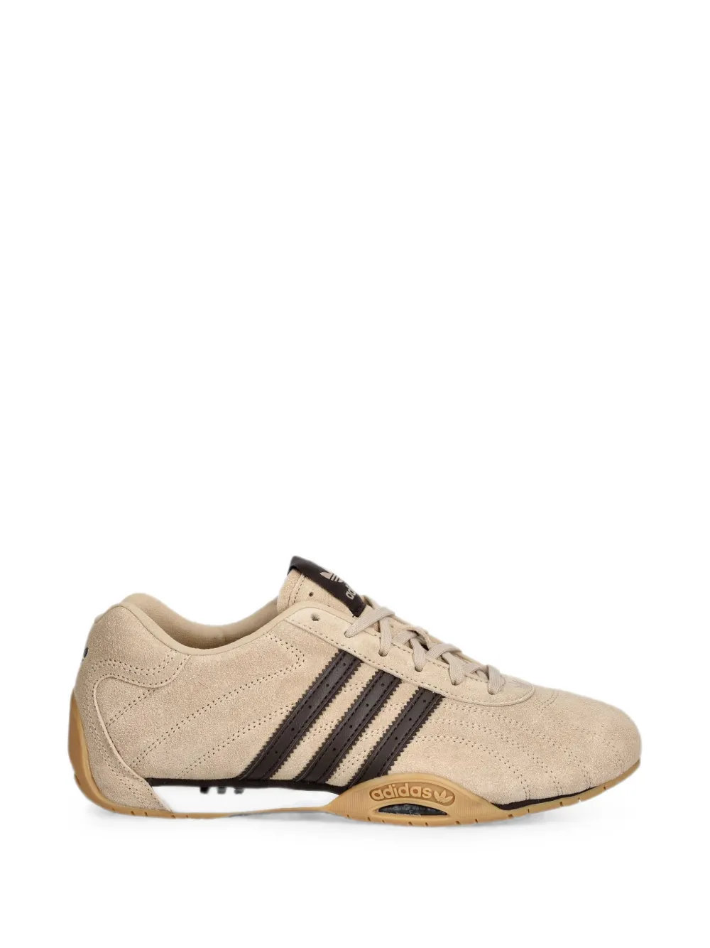 adidas Adiracer suede-panelled sneakers Beige