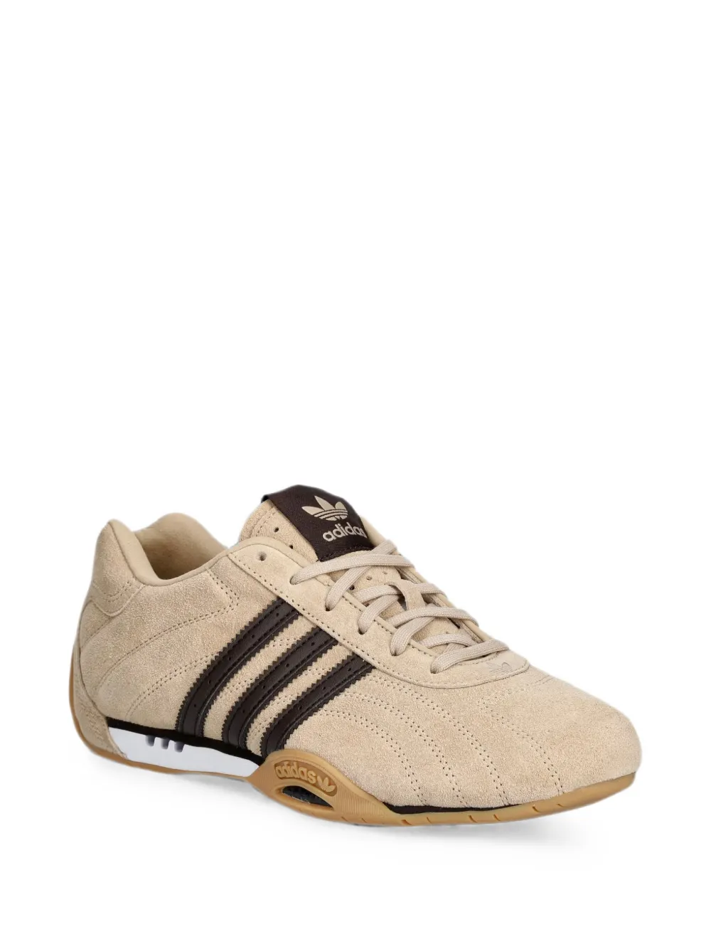 adidas Adiracer suede-panelled sneakers Beige