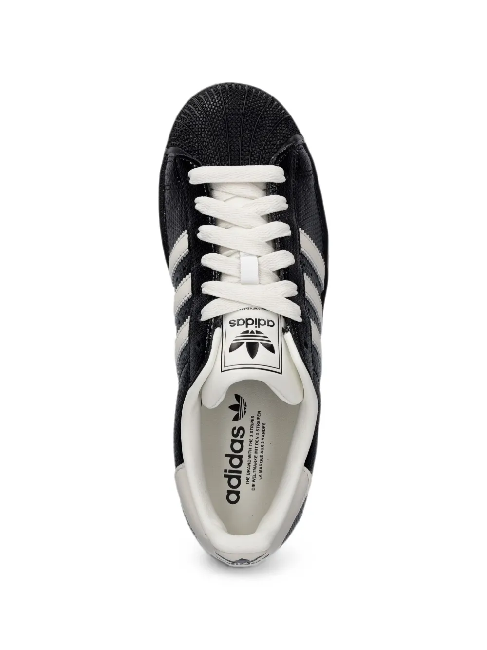 adidas Superstar II lace-up sneakers Zwart