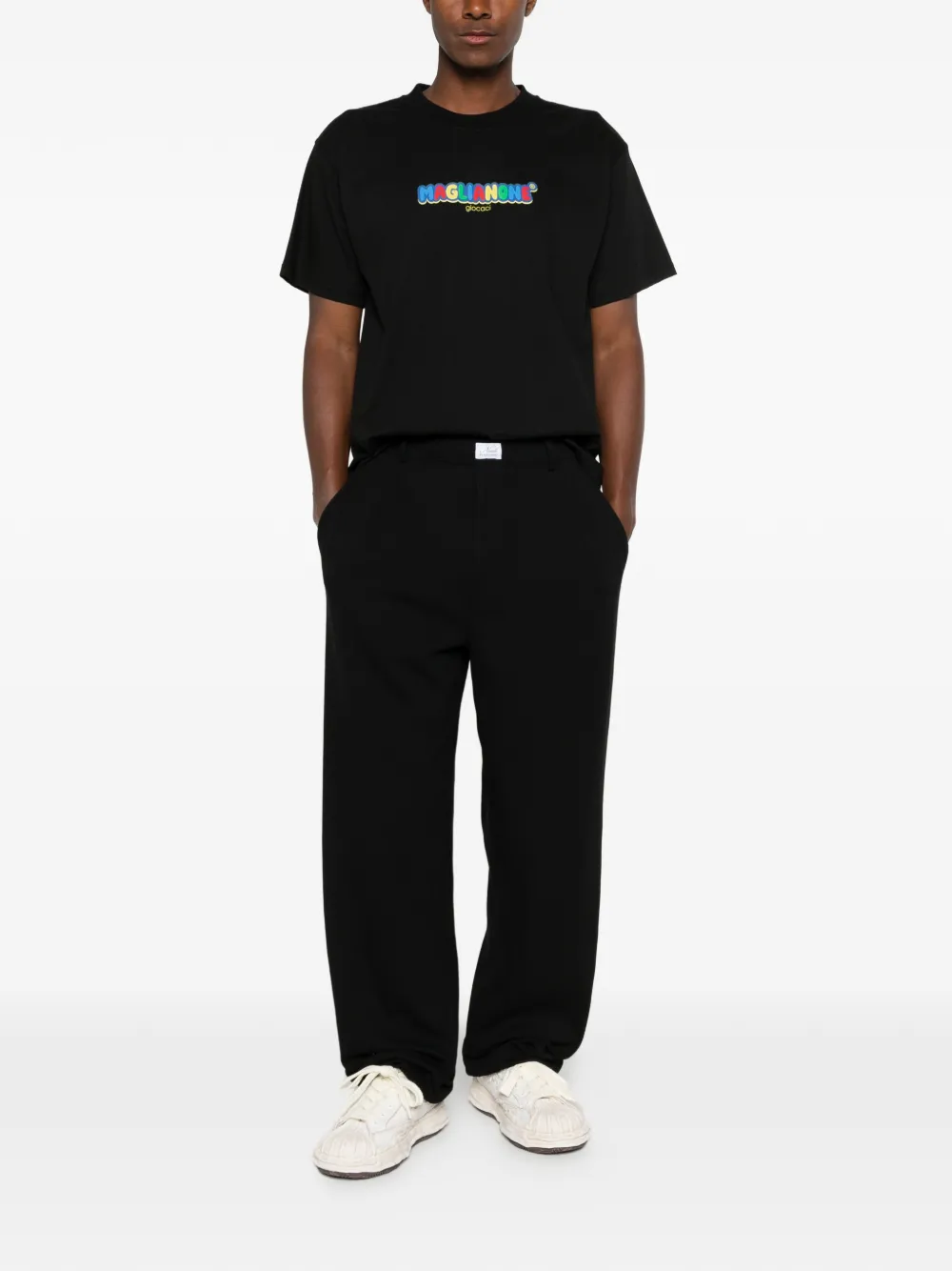 Magliano T-shirt met logoprint Zwart