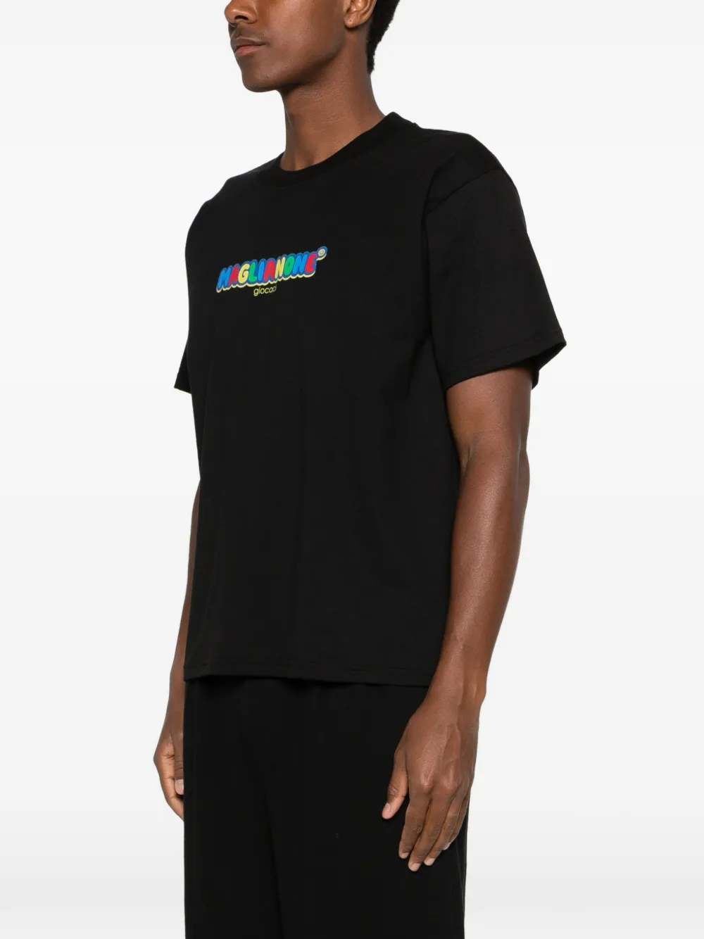 Magliano T-shirt met logoprint Zwart