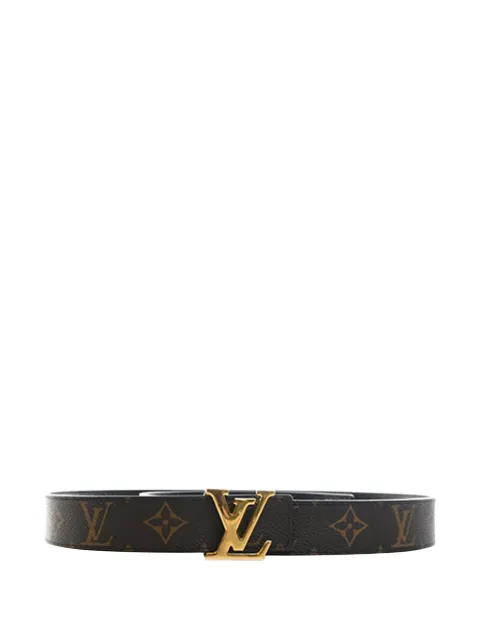Louis Vuitton Pre-Owned 2019 Monogram Initiales Reversible belt
