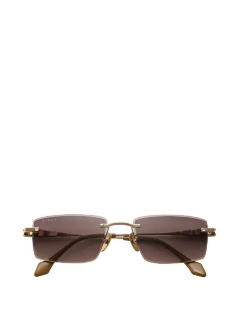 Dyrka rimless rectangle sunglasses