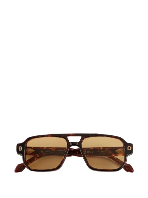 Dyrka geometric frame sunglasses