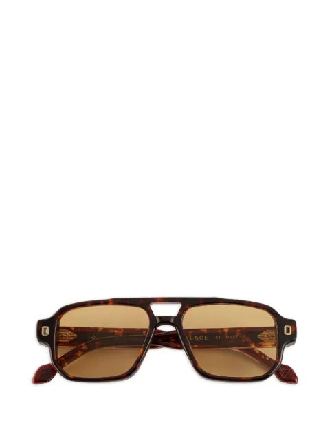 Dyrka geometric frame sunglasses